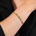 Pulseira Dourada Coloridas